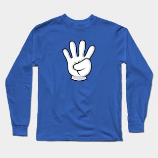 Four! Long Sleeve T-Shirt